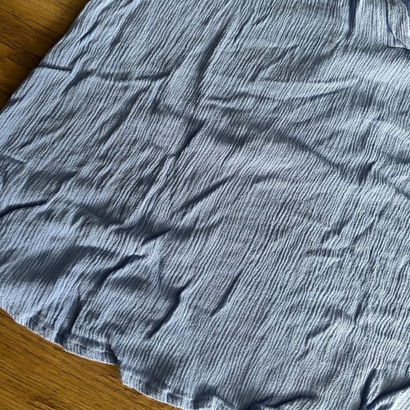 Olive & Oak Woman’s 100% Cotton Blouse, Periwinkle- EUC - Picture 3 of 4